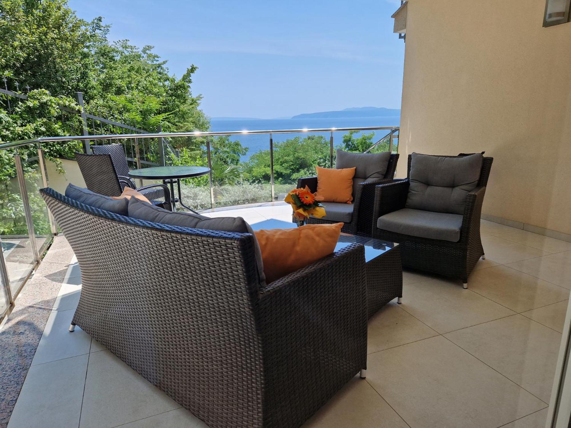 Magnolia Apartman Abbázia Kültér fotó