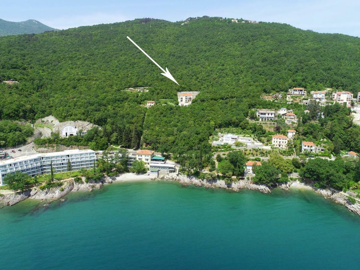 Magnolia Apartman Abbázia Kültér fotó